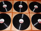 Vintage WWII V Disc 78 RPM Set of 6 Records War Department Music Record Vinyl