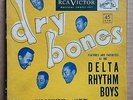 DELTA RHYTHM BOYS - Dry Bones -1950 BOX SET with three 45's RCA WP 193