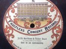 78rpm rare label FAULTLESS CONCERT RECORD, Out in An Automobile, V