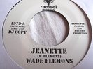 WADE FLEMONS   JEANETTE ** Re-issue RAMSEL 45