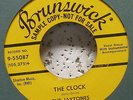 JAYTONES  BRUNSWICK 55087  THE CLOCK  M- DJ  $150.00