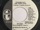 RIVAGE / STRUNG OUT ON YOUR LOVE / SUPER RARE MODERN SOUL 45 ORIGINAL