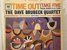 Time Out by The Dave Brubeck Quartet 1971 Vinyl Columbia Records Take Five Jazz