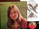 JACQUELINE DU PRE FAVOURITE CELLO CONCERTOS DVORAK ELGAR HAYDN SCHUMANN EMI 3LP