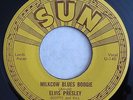 SUN 215 Elvis Presley org RARE Rockabilly 45 Excellent Milk Cow Blues Boogie