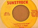 PAGES 'HEARTACHES & PAIN/MACK' RARE 1979 SUNSTRUCK RECORDS NORTHERN SOUL FUNK 45