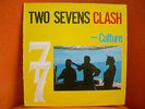 VINYL 33T – CULTURE : TWO SEVENS CLASH – ROOTS REGGAE – 1978 ORIGINAL ON FRENCH
