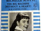 MICHELLE SCOTTI 45 Stepping Stone / Big Machine VG++ Teen PROMO Popcorn e3536