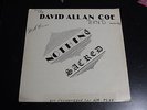 The David Allen Coe Band Nothing Sacred LP Adults Only RARE VG++