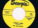 GOLLIWOGS fight fire / fragile child HEAR MINT- 60s GARAGE beat MOD psych