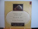 Laurence Olivier RICHARD III Shakespeare ORIGINAL SOUNDTRACK HMV ALP 1343 Disc 3
