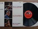 ELGAR CELLO CONCERTO DU PRE BARBIROLLI SEA PICTURES BAKER LP HMV ASD 655