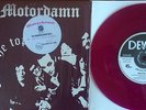 THE DAMNED.OVER THE TOP PURPLE VINYL NUMBER 33 OF 222 EX+ CONDITION