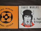 A. Paul Ortega-Two Worlds Three LP rare private press psych native american lot