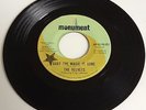 DOO WOP 45 PROMO / THE VELVETS / BABY THE MAGIC IS GONE / MONUMENT 961 / HEAR