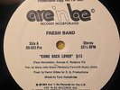 FRESH BAND Come Back Lover PROMO 12