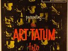 PRESENTING THE ART TATUM TRIO-RECORD MINT, APPEARS UNPLAYED