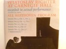 Sviatoslav Richter At Carnegie Hall Beethoven Vol. I Columbia M2L 272 6 eye NM
