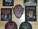 HEAVY METAL ROCK PATCH LOT thrash,death,doom,crust,punk,vest,stud,vintage,rare