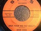 HEAR Rare Rockabilly Country Bop ERNIE COOK - SHUT YOUR BIG FAT MOUTH - SIMS