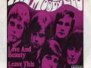 Sg.  -    THE MOODY BLUES   -  LOVE AND BEAUTY   -