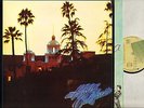 THE EAGLES hotel california K 53051 with inner uk asylum 1976 gatefold LP EX/EX