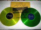LED ZEPPELIN - Going To California - Rare Orig Colored Yellow Green Vinyl 2 LP