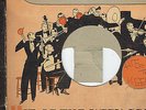 JAZZ : HIT OF THE WEEK CARDBOARD RECORD DISPLAY STAND