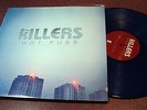 THE KILLERS HOT FUSS LP DARK BLUE VINYL ISLAND LABEL VG+/VG+