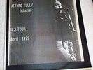 JETHRO TULL Ticketron U.S. Tour April 1972 Live LP NM Not TMOQ
