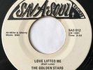 * GOLDEN STARS Love Lifted Me SOUL GOSPEL FUNK NORTH CAROLINA Sav-A-Soul 45 Hear