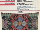 Janos STARKER, Antal DORATI, TCHAIKOVSKY, SAINT-SAENS French LP MERCURY 121025