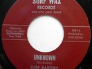 SURF RAIDERS 45 Unknown / Point Conception NEAR MINT Modern Surf PRIVATE e4110