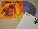 METALLICA(KOREA VINYL LP)JUMP IN THE FIRE 1990 press w/INSERT EX VERTIGO/thrash