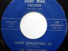 SURF RAIDERS 45 Point Conception '63 / Crash NEAR MINT Modern Surf PRIVATE e4111