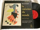 MILHAUD La Creation du Monde Charles Munch Soria Series RCA 2625 mono LP
