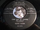GLENN GLENN Rockabilly 45 One Cup Of Coffee and A Cigarette b/w Laurie Ann