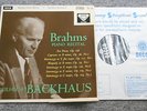 UK Decca sxl 2222: Brahms Recital, Wilhelm Backhaus piano