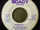 * SCACY SOUND SERVICE  Sunshine RARE WASHINGTON DC FUNK SOUL Private 45 Hear