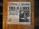 Jethro Tull,Thick as a Brick,Reprise Label,White Label Promo Album
