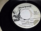 SHADOWS OF KNIGHT Three For Love / Someone LIke Me DUNWICH 167 GARAGE MOD 45 7