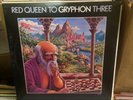 GRYPHON Red Queen To Gryphon Three LP PROMO STAMP 1974 PROG ROCK