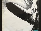 LED ZEPPELIN rare 1st press UK Plum Atlantic LP - TURQUOISE lettering SUPERHYPE