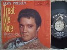 Elvis Presley - Jailhouse Rock / Treat Me Nice  USA 45 RARE PS -