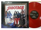 Black Sabbath Sabotage Rare Red Color Vinyl Sealed LP Spain Reissue NEMS