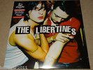 THE LIBERTINES NEWBURY COMICS LTD EDT 300 RED WHITE & BLACK LP VINYL RECORD