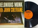 THELONIOUS MONK With JOHN COLTRANE Orig MONO LP Jazzland Records JLP 46 