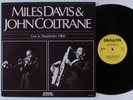 MILES DAVIS & JOHN COLTRANE Live Stockholm 1960 DRAGON 2xLP NM sweden gatefold