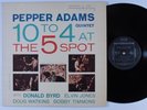 PEPPER ADAMS QUINTET 10 To 4 At The 5 Spot RIVERSIDE SMJ-6129 LP NM japan