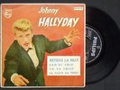 JOHNNY HALLYDAY,Retiens la nuit,Rare Spanish EP,+ languette + orig innner sleeve